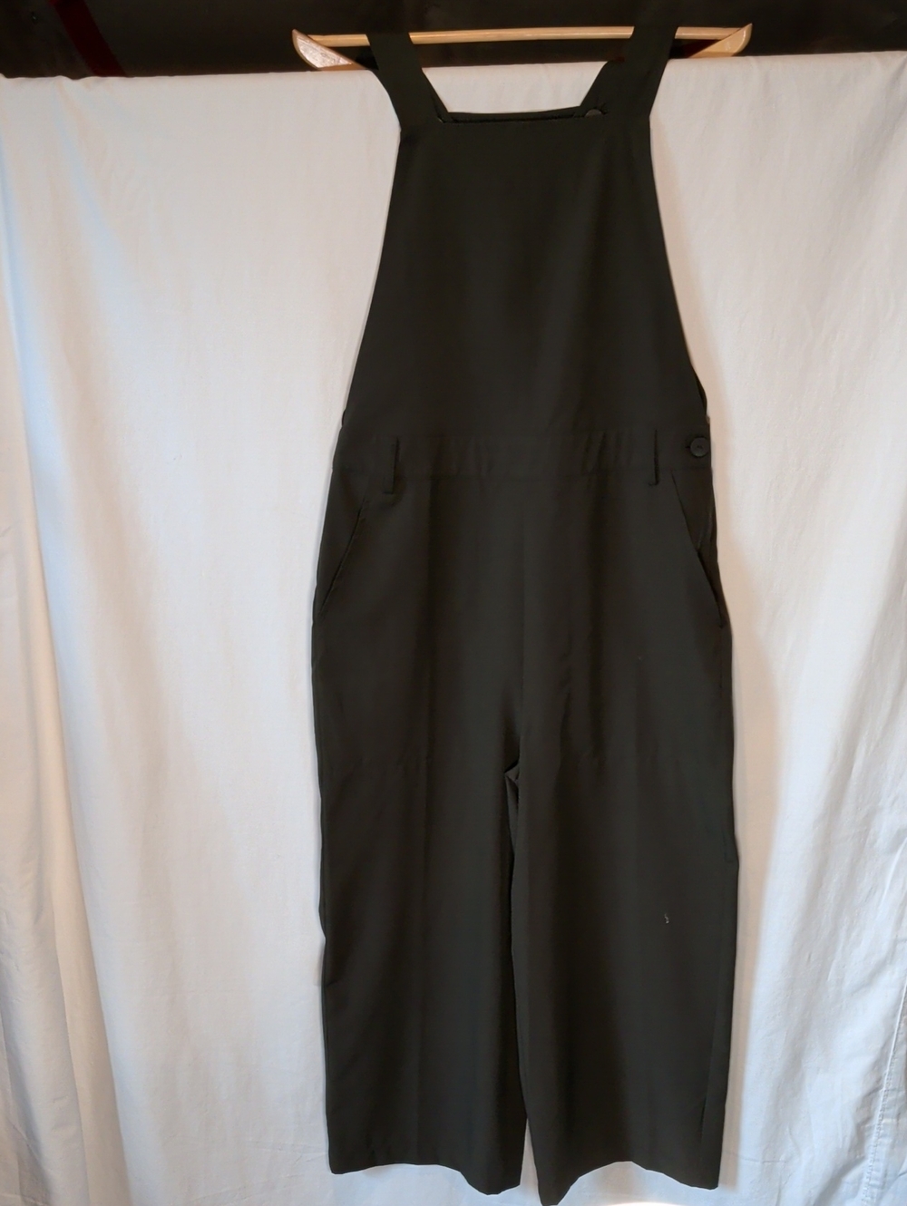 Prologue Dark Green Wide-Leg Utility Jumpsuit